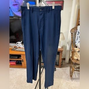 Haggar navy slacks